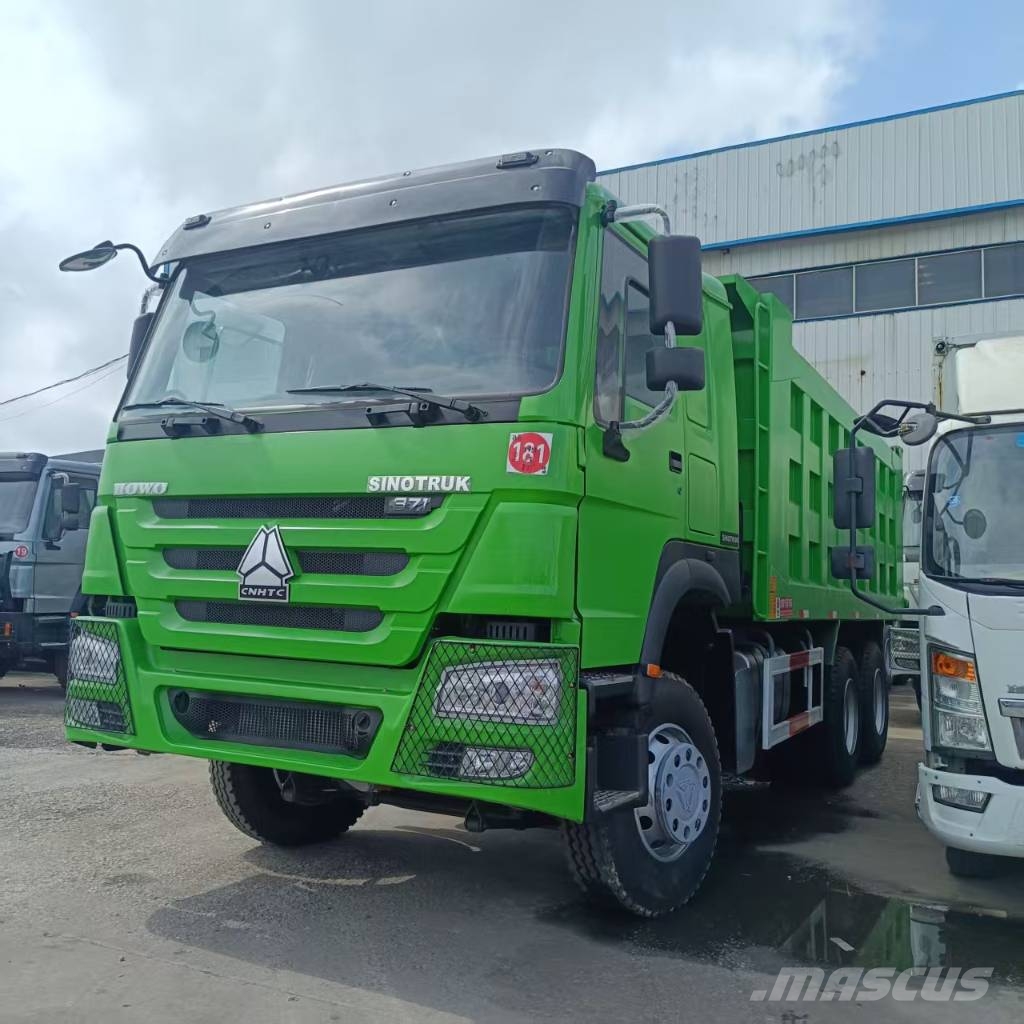 Howo 371 6x4 Savivarčių priekabų vilkikai