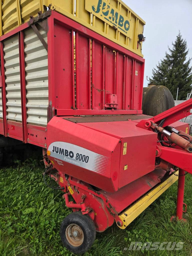 Pöttinger Jumbo 8000 Samoutovarne prikolice