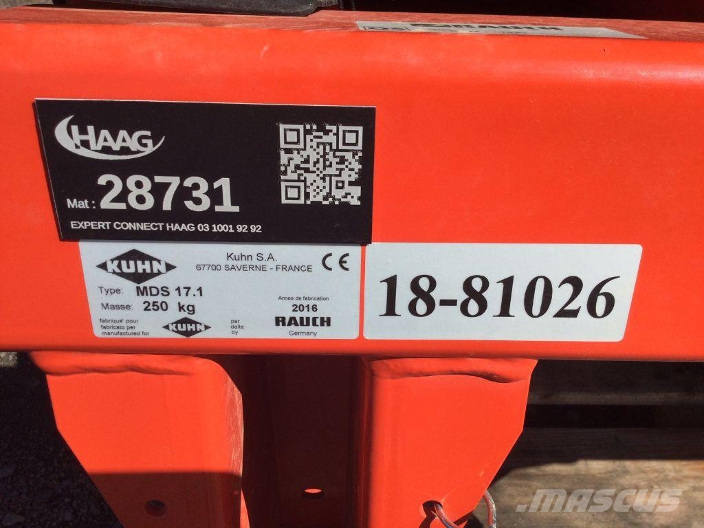 Kuhn MDS 17.1 Пръскачки на торове