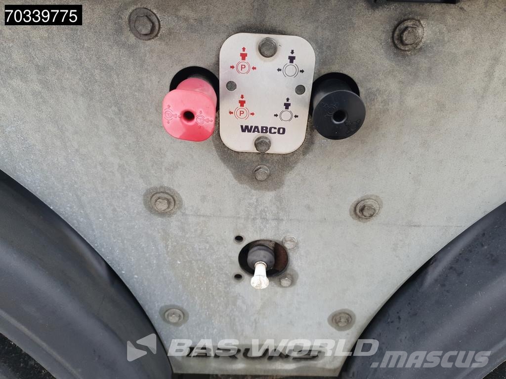 Bruns BMA 27/12 Open Lift+Steering Axle SAF Прицепы-Контейнеровозы