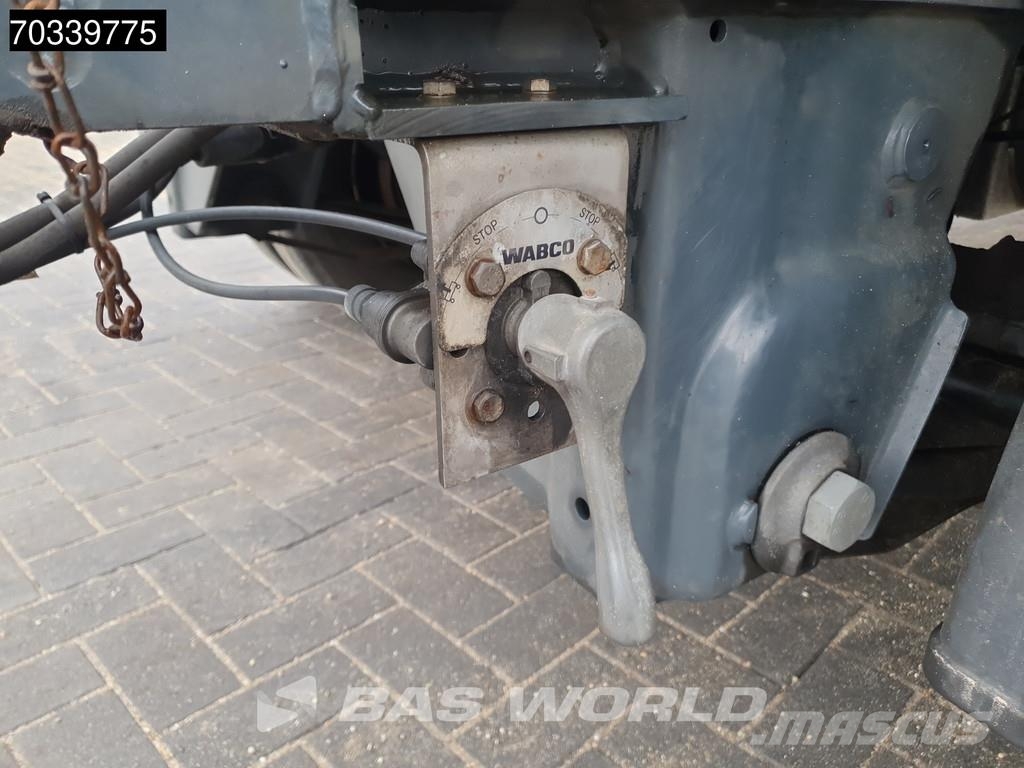 Bruns BMA 27/12 Open Lift+Steering Axle SAF Прицепы-Контейнеровозы