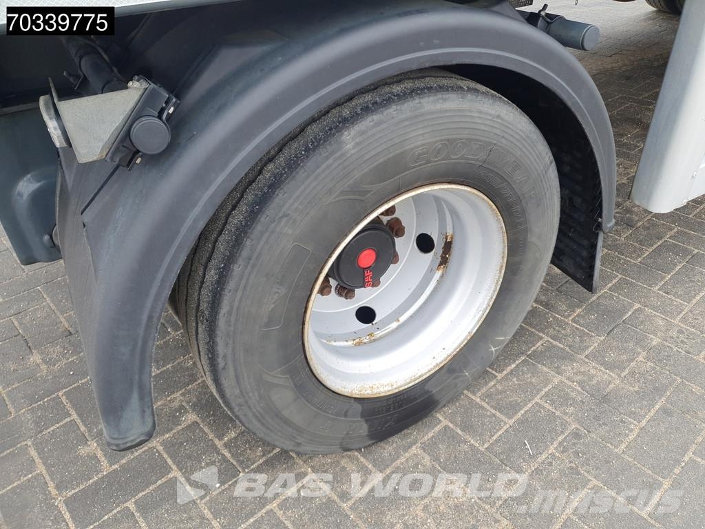 Bruns BMA 27/12 Open Lift+Steering Axle SAF Прицепы-Контейнеровозы