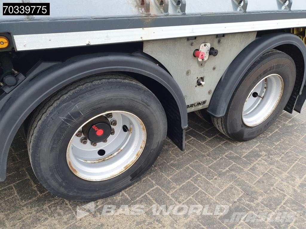 Bruns BMA 27/12 Open Lift+Steering Axle SAF Прицепы-Контейнеровозы