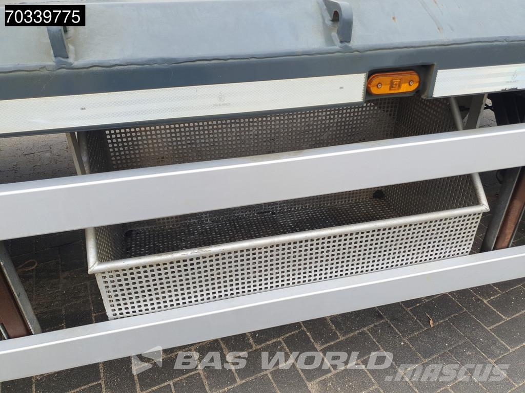 Bruns BMA 27/12 Open Lift+Steering Axle SAF Прицепы-Контейнеровозы
