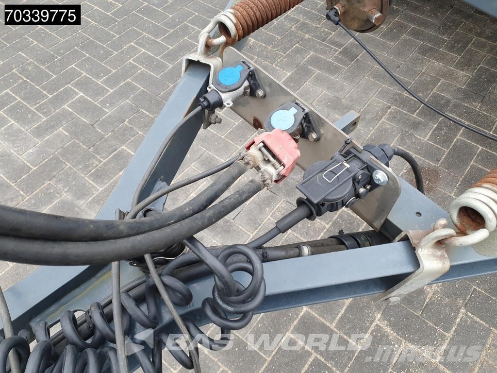 Bruns BMA 27/12 Open Lift+Steering Axle SAF Прицепы-Контейнеровозы