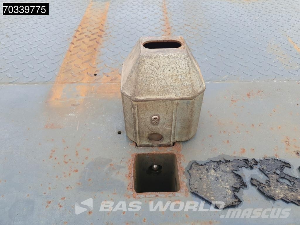 Bruns BMA 27/12 Open Lift+Steering Axle SAF Прицепы-Контейнеровозы