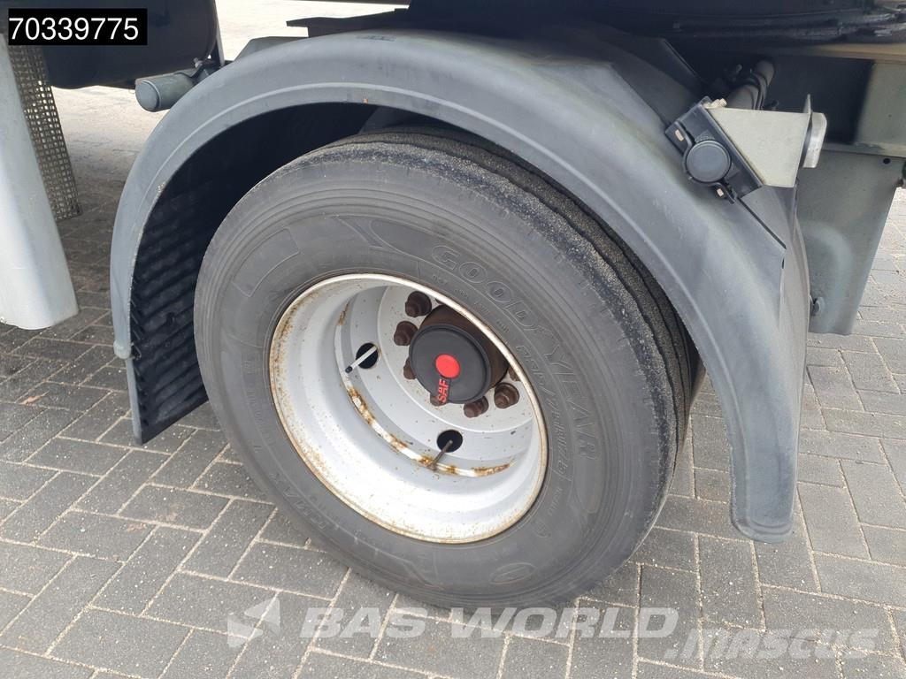 Bruns BMA 27/12 Open Lift+Steering Axle SAF Прицепы-Контейнеровозы