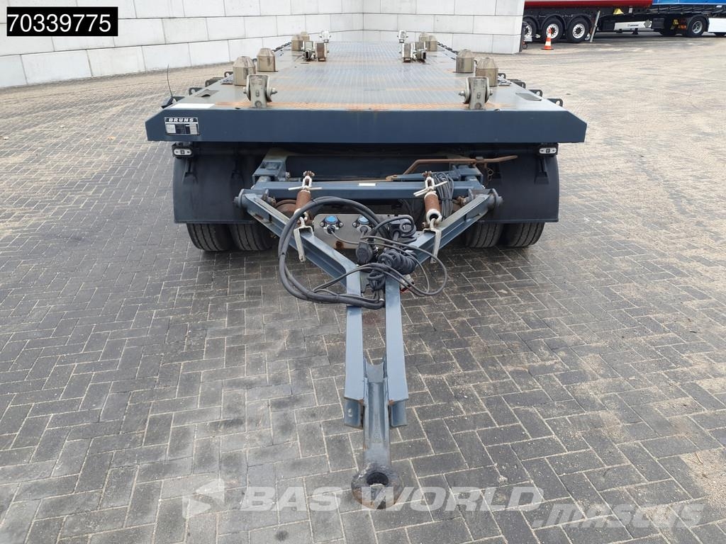 Bruns BMA 27/12 Open Lift+Steering Axle SAF Прицепы-Контейнеровозы