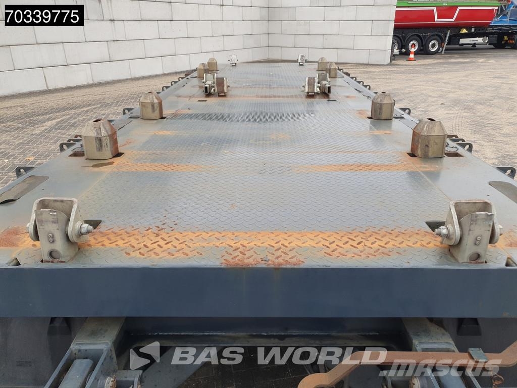 Bruns BMA 27/12 Open Lift+Steering Axle SAF Прицепы-Контейнеровозы