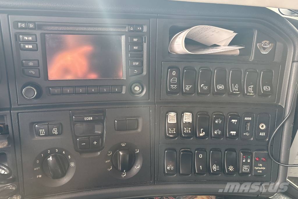 Scania R 520 LB, Plogutrustad, OBS Ej flak! Lastväxlare/Krokbilar