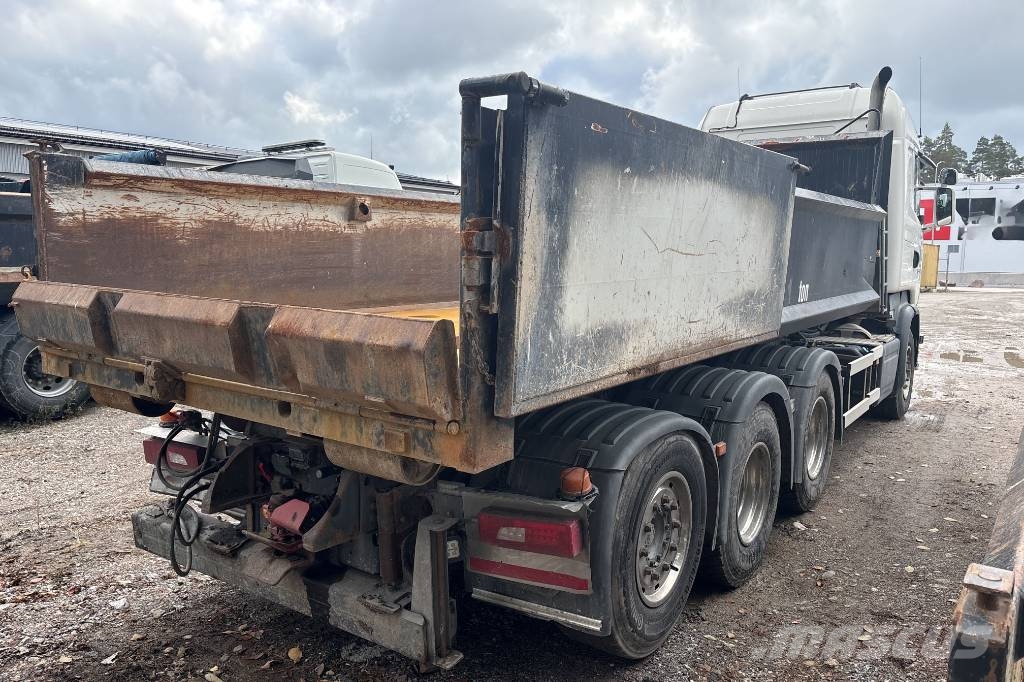 Scania R 520 LB, Plogutrustad, OBS Ej flak! Lastväxlare/Krokbilar