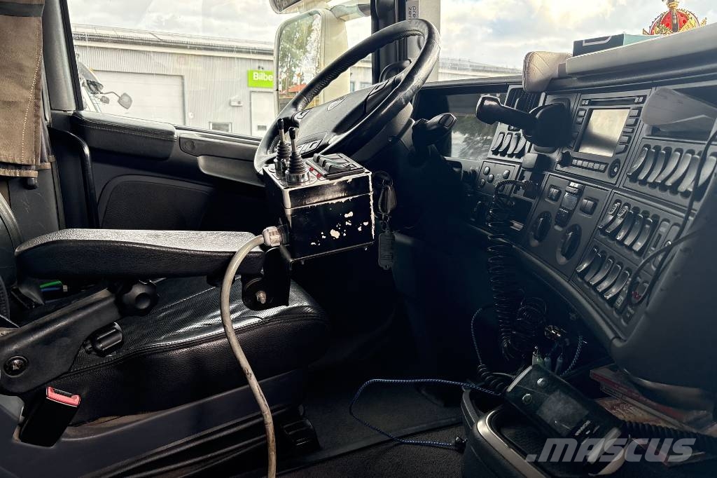 Scania R 520 LB, Plogutrustad, OBS Ej flak! Lastväxlare/Krokbilar