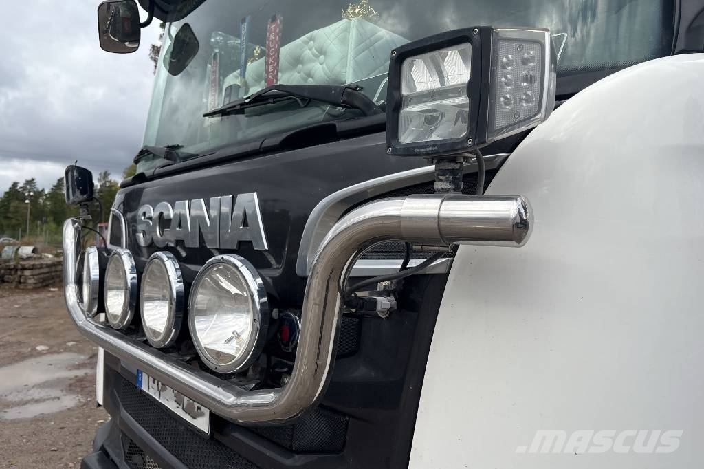 Scania R 520 LB, Plogutrustad, OBS Ej flak! Lastväxlare/Krokbilar