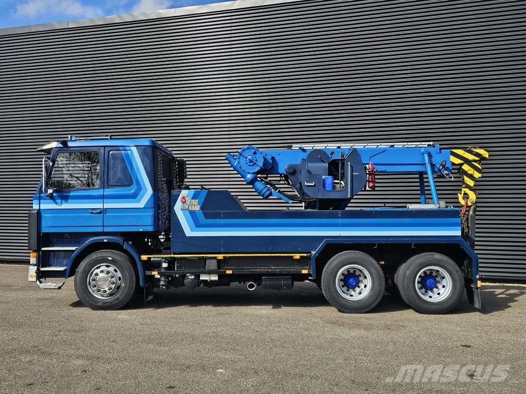 Scania R142 V8 6x2 / ABSCHLEPP / TOW TRUCK 크레인 트럭