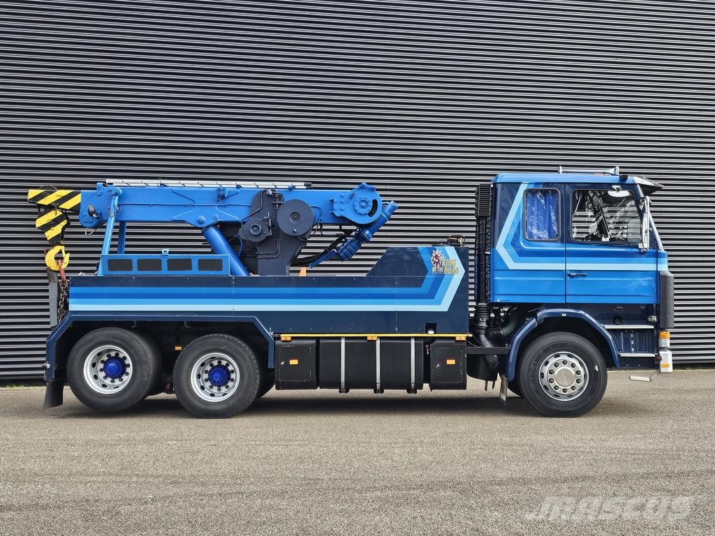 Scania R142 V8 6x2 / ABSCHLEPP / TOW TRUCK 크레인 트럭