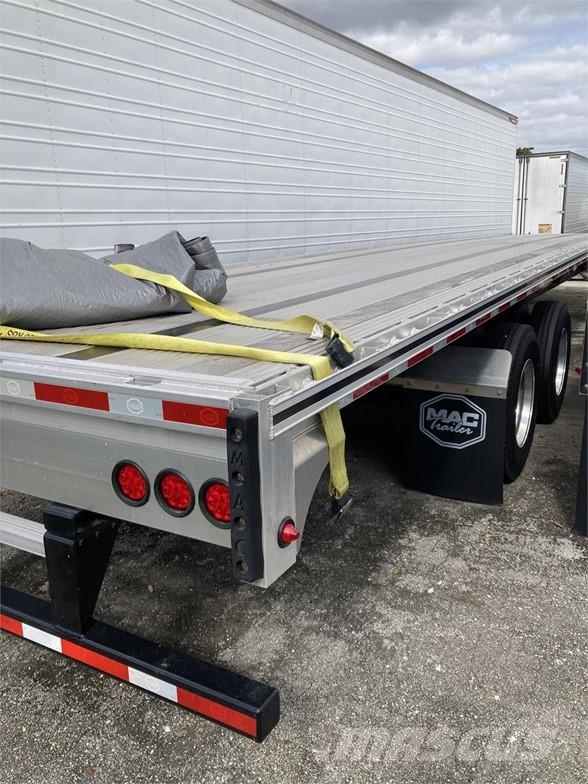 MAC TRAILER MFG 53' FLATBED COMBO Flatbed/Dropside semi-trailers