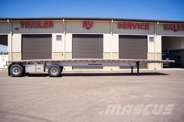 MAC TRAILER MFG ALL ALUMINUM 48' FLATBED W/TOOLBOX Semi Reboques estrado/caixa aberta