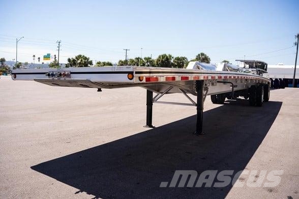 MAC TRAILER MFG ALL ALUMINUM 48' FLATBED W/TOOLBOX Semi Reboques estrado/caixa aberta