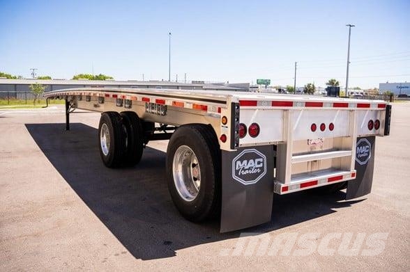 MAC TRAILER MFG ALL ALUMINUM 48' FLATBED W/TOOLBOX Semi Reboques estrado/caixa aberta