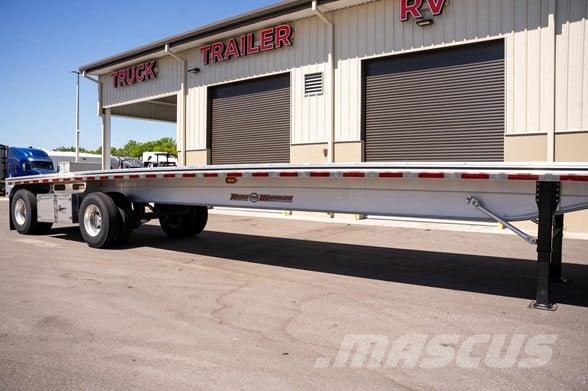MAC TRAILER MFG ALL ALUMINUM 48' FLATBED W/TOOLBOX Semi Reboques estrado/caixa aberta