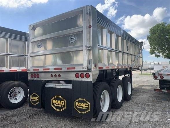 MAC TRAILER MFG ALUMINUM TRI-AXLE FLORIDA SPEC Tipper trailers