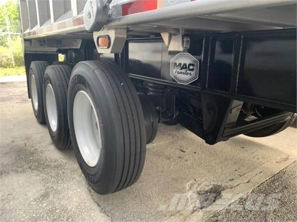 MAC TRAILER MFG ALUMINUM TRI-AXLE FLORIDA SPEC Самосвальные прицепы