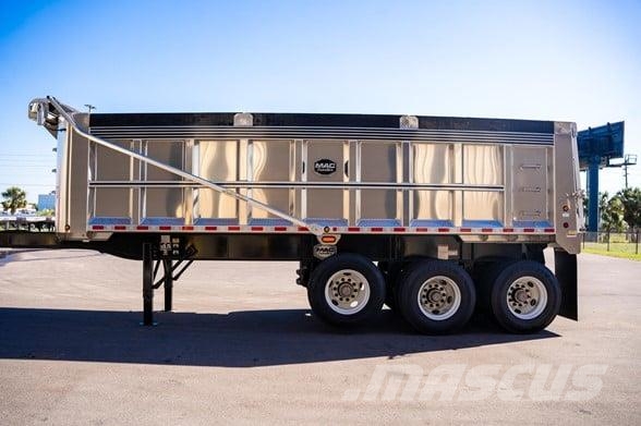 MAC TRAILER MFG ALUMINUM TRI-AXLE FLORIDA SPEC Самосвальные прицепы