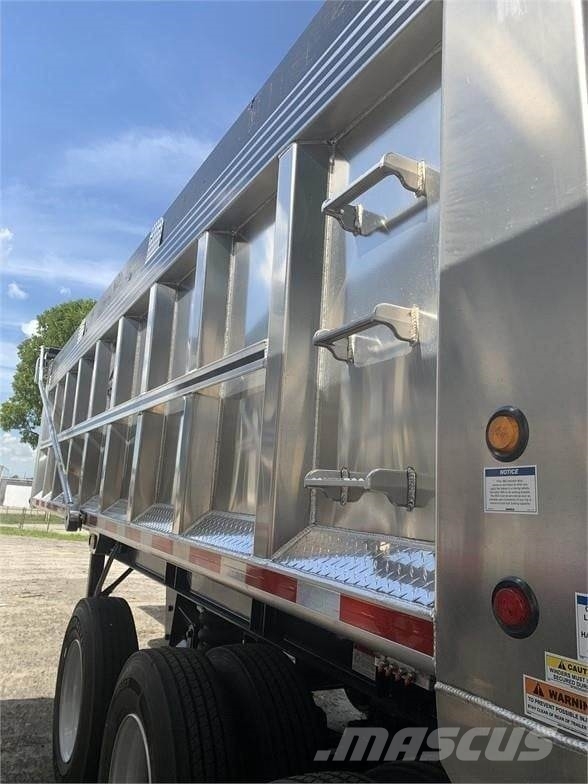 MAC TRAILER MFG ALUMINUM TRI-AXLE FLORIDA SPEC Самосвальные прицепы