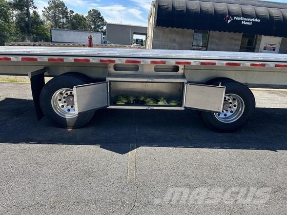 MAC TRAILER MFG ALUMINUM ROAD WARRIOR 53' FLAT W/TOOLB Platformy / Naczepy z otwieranymi burtami