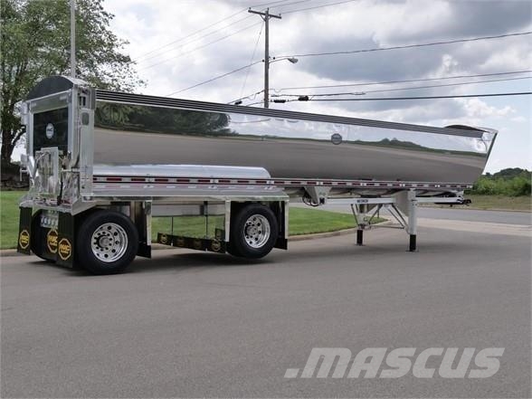 MAC TRAILER MFG ALUMINUM HALF ROUND Самосвальные прицепы