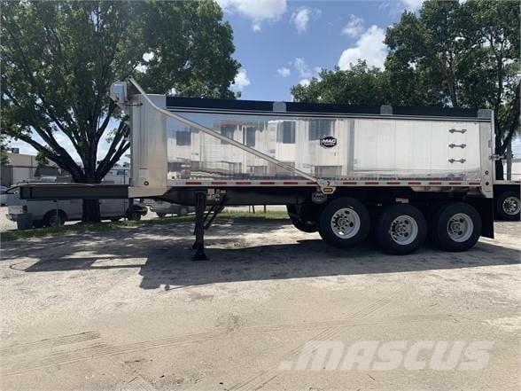 MAC TRAILER MFG ALUMINUM TRI-AXLE FLORIDA SPEC Самосвальные прицепы