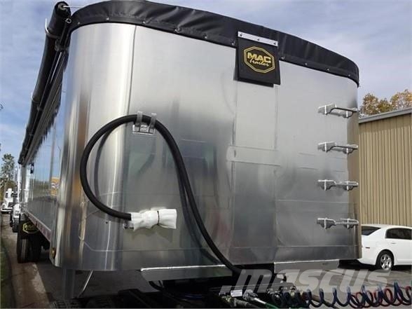 MAC TRAILER MFG ALUMINUM 39' FRAMELESS Tipper trailers