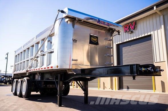 MAC TRAILER MFG ALUMINUM TRI-AXLE FLORIDA SPEC Самосвальные прицепы
