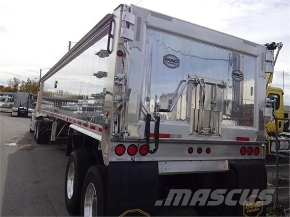 MAC TRAILER MFG ALUMINUM 39' FRAMELESS Самосвальные прицепы