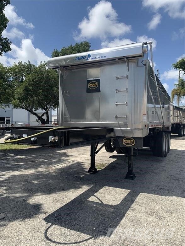 MAC TRAILER MFG ALUMINUM TRI-AXLE FLORIDA SPEC Самосвальные прицепы
