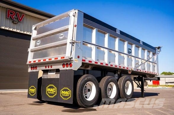 MAC TRAILER MFG ALUMINUM TRI-AXLE FLORIDA SPEC Самосвальные прицепы