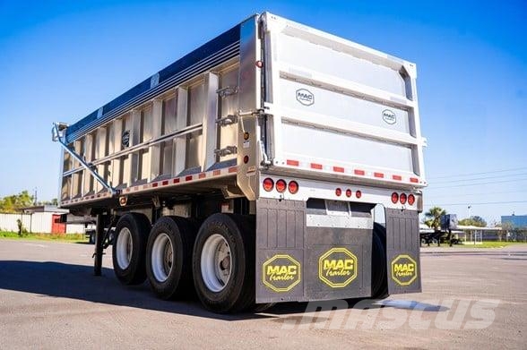 MAC TRAILER MFG ALUMINUM TRI-AXLE FLORIDA SPEC Самосвальные прицепы