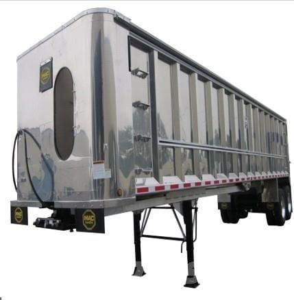 MAC TRAILER MFG ALUMINUM 39' FRAMELESS Tipper trailers