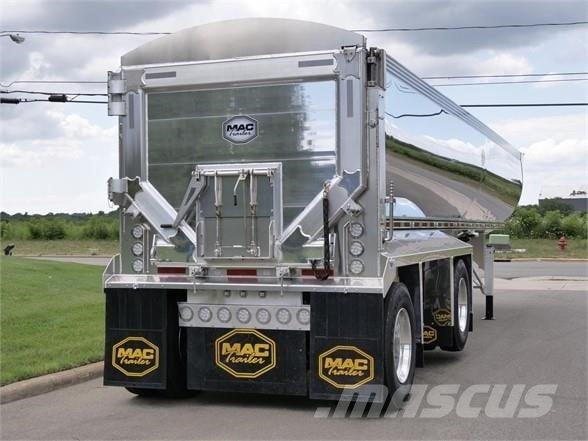 MAC TRAILER MFG ALUMINUM HALF ROUND Самосвальные прицепы