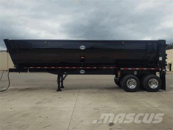 MAC TRAILER MFG STEEL HALF ROUND Самосвальные прицепы