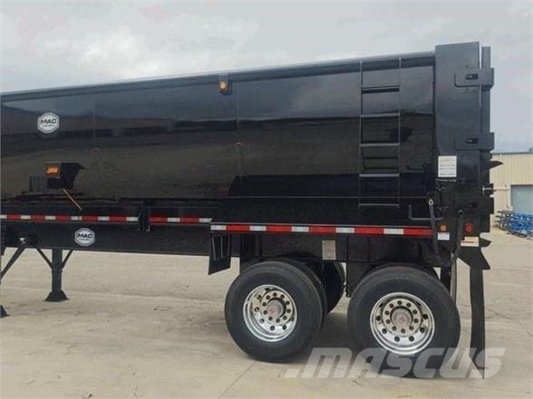 MAC TRAILER MFG STEEL HALF ROUND Tipper trailers