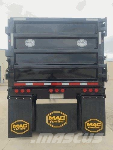 MAC TRAILER MFG STEEL HALF ROUND Tipper trailers