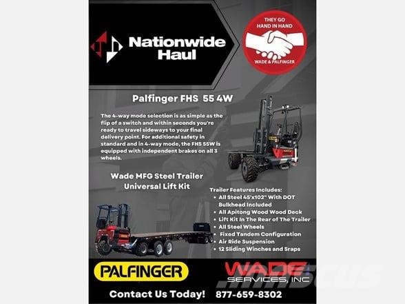 Palfinger FHS554W Моторизирани високоповдигачи с открити платформи