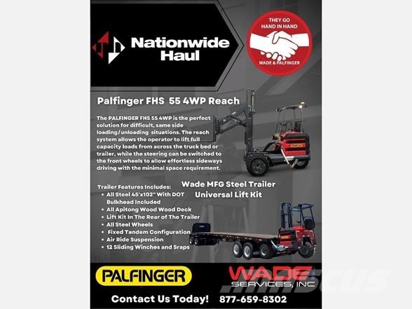 Palfinger FHS554WP Моторизирани високоповдигачи с открити платформи