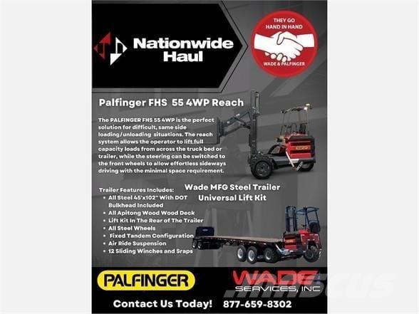 Palfinger FHS554WP Моторизирани високоповдигачи с открити платформи