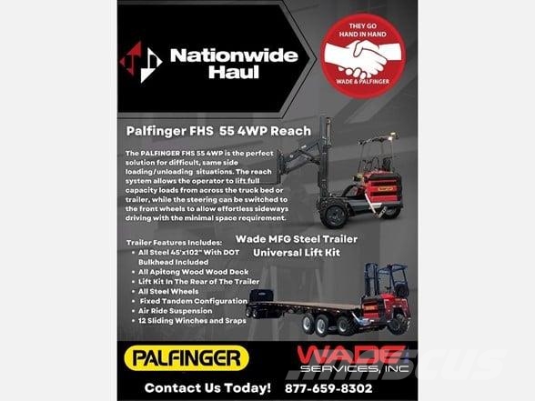 Palfinger FHS554WP Моторизирани високоповдигачи с открити платформи