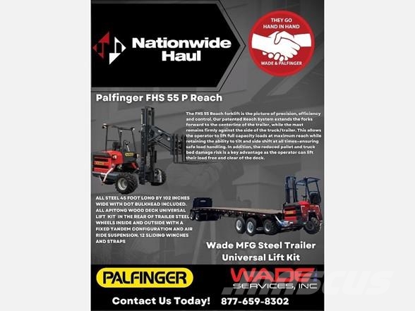 Palfinger FHS55P Моторизирани високоповдигачи с открити платформи