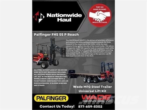 Palfinger FHS55P Моторизирани високоповдигачи с открити платформи