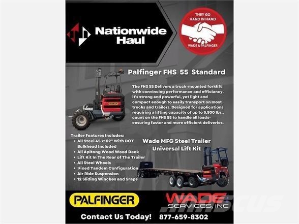 Palfinger FHS55STD Περονοφόρα ανυψωτικά αναρτημένα σε φορτηγά