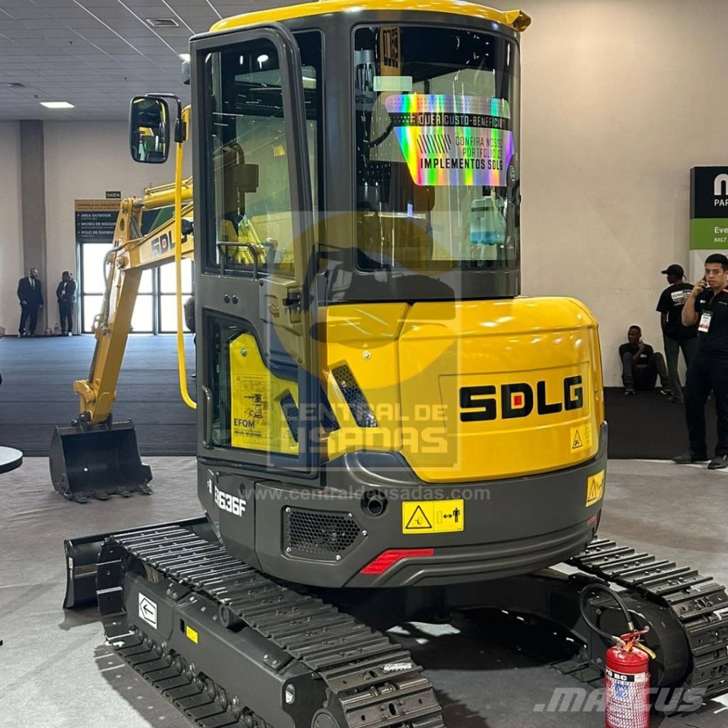SDLG ER 636 F Mini rýpadlá < 7t